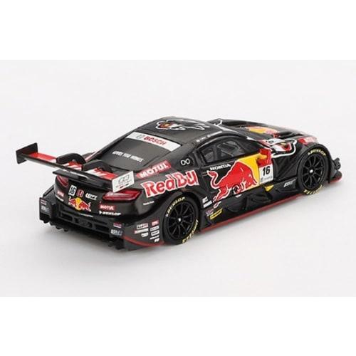 MINI GT 1/64 Scale Scale Honda NSX-GT Type S GT500 SUPER GT Series 2022 #16 Red Bull MOTUL MUGEN NSX-GT TEAM Red Bull MUGEN (Left-Hand Drive) Finished