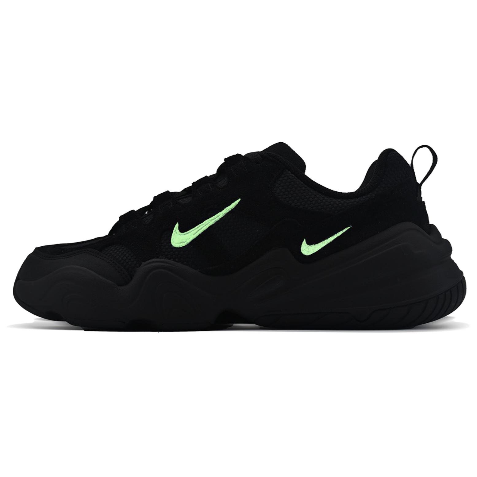 

Nike Tech Hera Abrasion Resistant Low top Casual Shoes Unisex Black Green FJ9532-101(Team1000-)