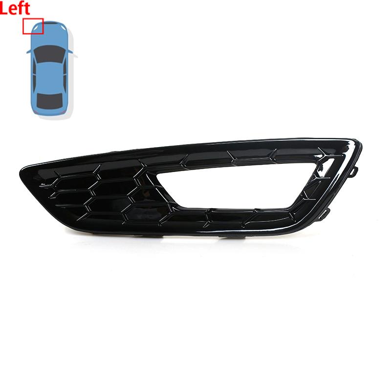 Car Front Bumper Fog Light Cover Grill Grille Racing Grills NOT Light For Ford Focus Sports S SE 2015 2016 2017 2018