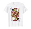 Jack of Spades Cool Playing Card T-Shirt