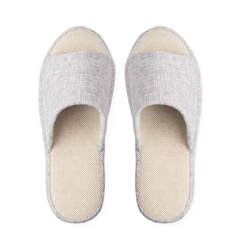 

Muji Японські Бавовняно-Лляні Домашні Капці з Джутовою Підошвою – Водонепроникні, Однотонні, Літні Домашні Речі One Size