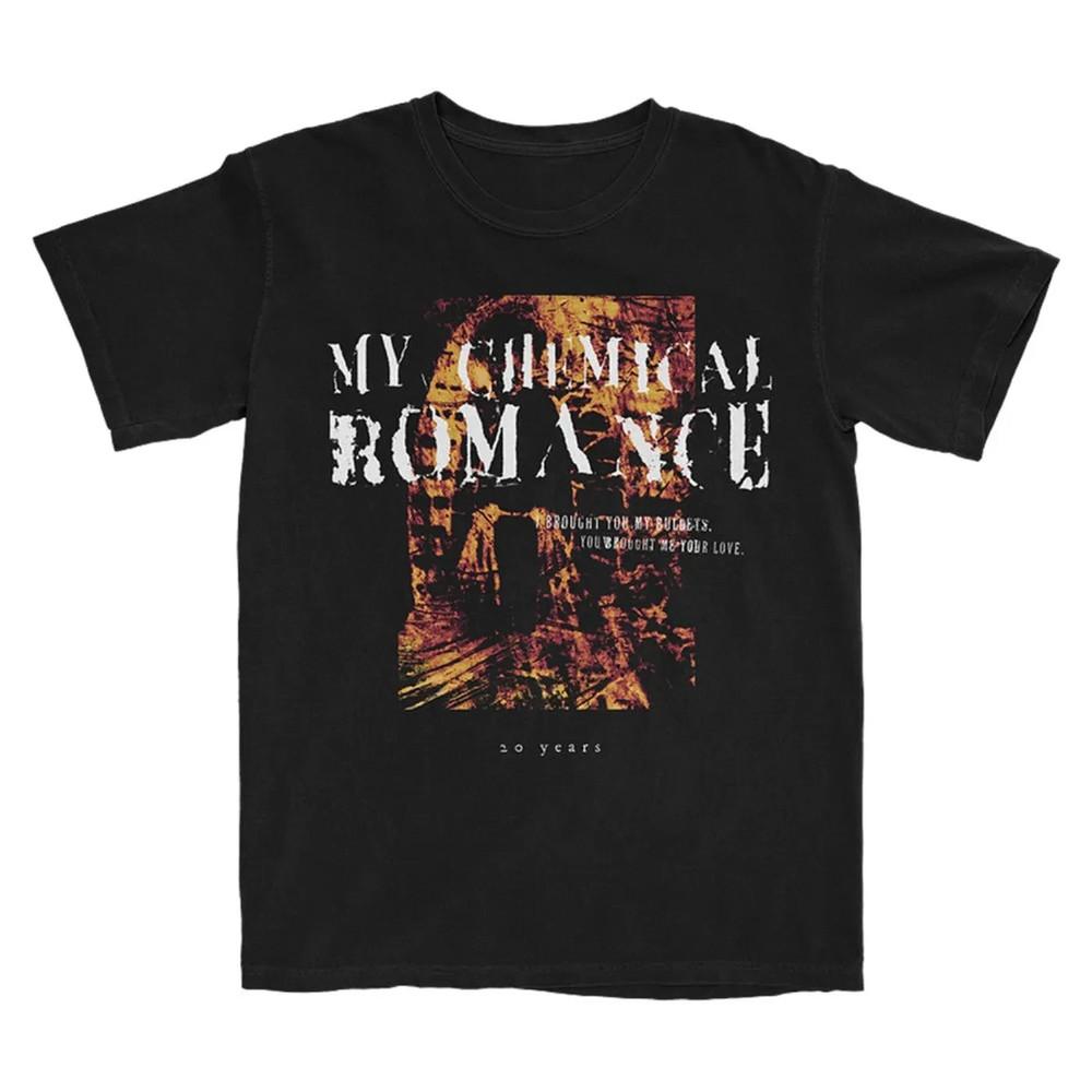 My Chemical Romance Bullets 20 Years Anniversary Emo Rock Band T-Shirt S-5XL Unisex T-Shirt M