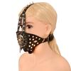 Sex Leather Open Mouth Gag Oral Butt Plug Fetish Collar Slave  Bondage Harness Mask Hood Adult Products Sex Toys For Couples