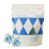 Lavua Vegan Detergent Capsules Powerful Cleaning Deodorizing Formulated with Ingredients Highly Concentrated Neutral Gel Balls Iris Peony Scent Gentle