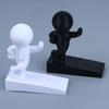 Cartoon Decorative Door Stop Non-Slip No Drilling Door Stopper Anti Collision Action Figure Door Bumper For Home&Bedroom