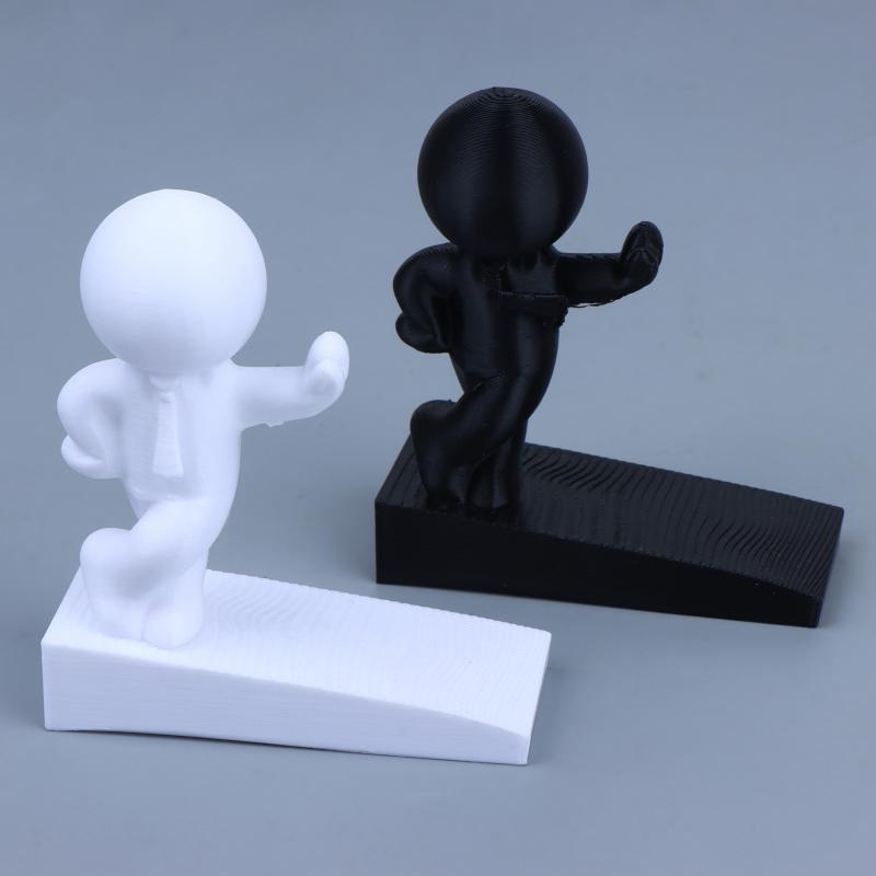 Cartoon Decorative Door Stop Non-Slip No Drilling Door Stopper Anti Collision Action Figure Door Bumper For Home&Bedroom