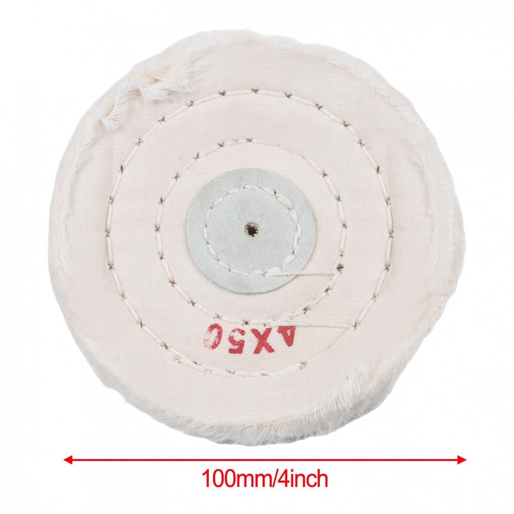 100mm/4inch Polishing Wheels 4in 50PLY Buffers Cotton Cloth