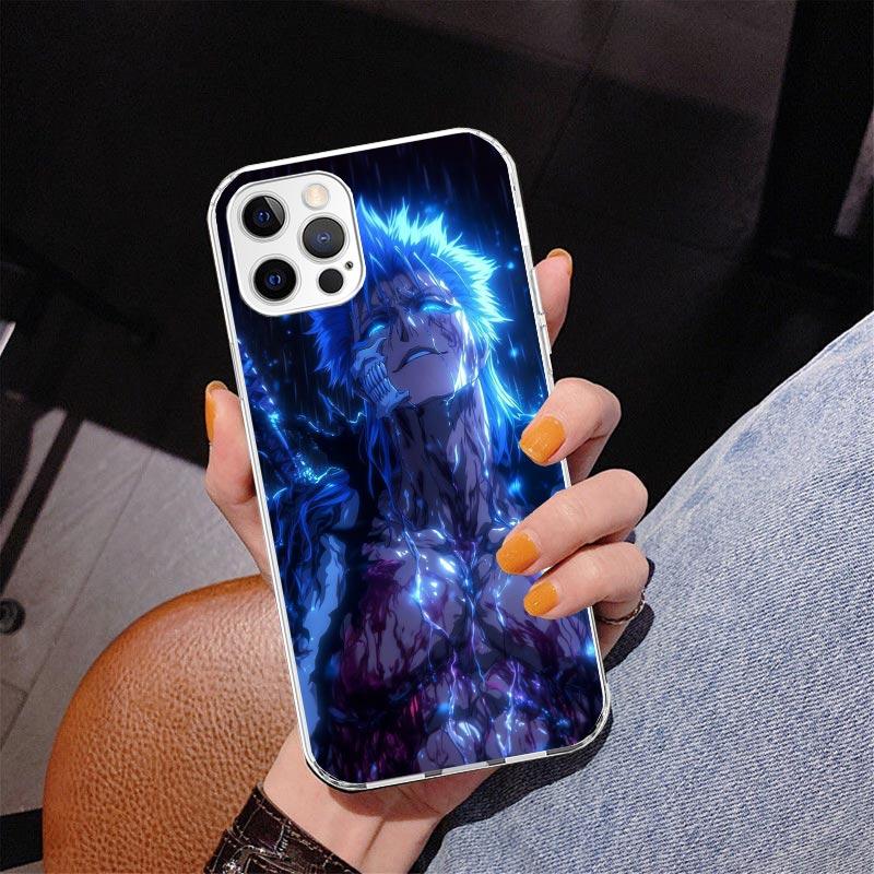 

Grimmjow 6 Bleach Phone Case For iPhone 13 12 Mini 11 Pro Max XS XR X SE 7 8 Plus 5S 5 6S 6 Gift Print Cover Fundas iPhone 14 Pro Max