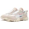 Li Ning Fabric Cushioning Slip Resistant Abrasion Resistant Breathable Low top Casual Shoes Women's White AZGS082-1