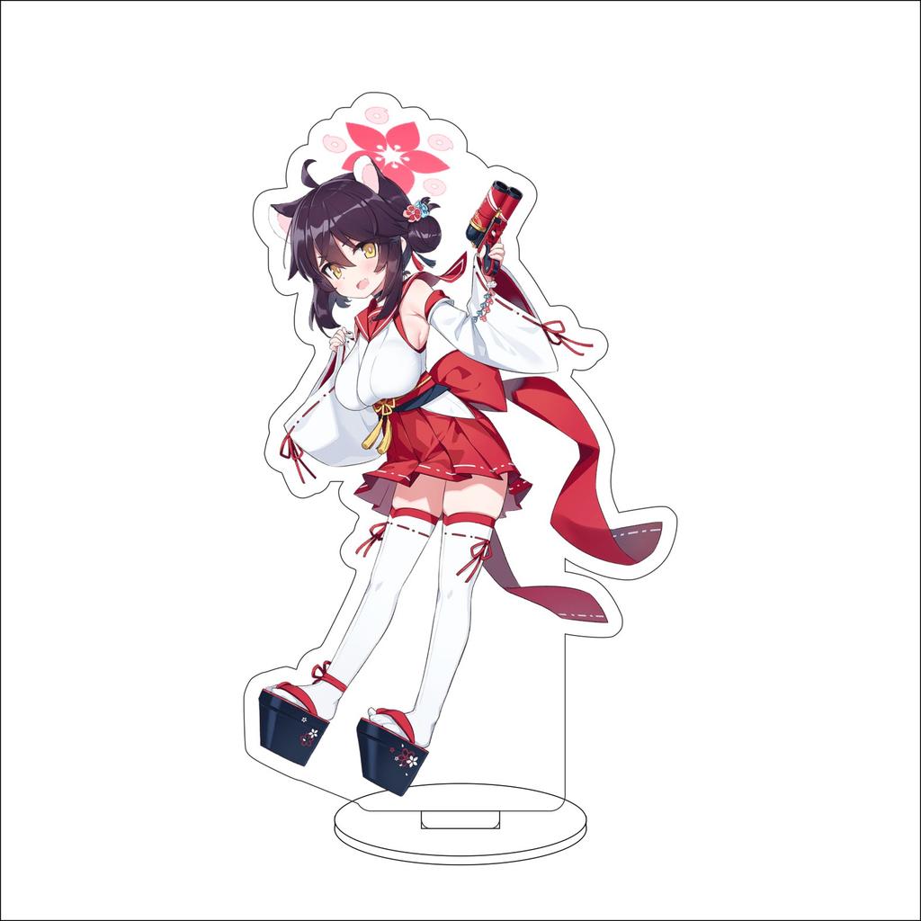 16CM Anime Blue Archive The Animation  Cosplay Acrylic Stand Ornaments Okusora Ayane Sorasaki Hina Figure Stand Halloween Gifts