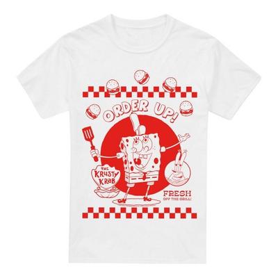 SpongeBob SquarePants Mens Order Up! T-Shirt