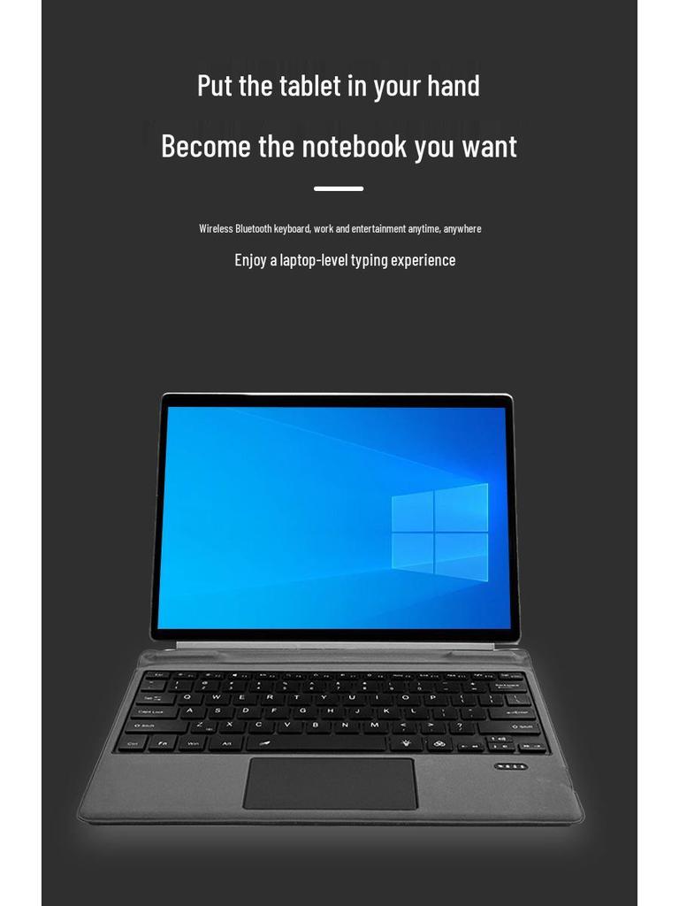 Dell 7320/K19M Backlit Wireless Keyboard Cover with Touchpad for Tablets