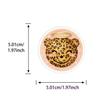 55pcs Retro Leopard Print Cartoon Graffiti Stickers - Waterproof Decals for Suitcases, Guitars, Skateboards