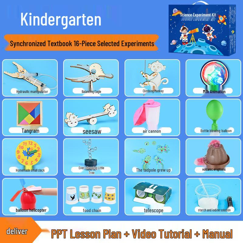 June 61 Science Experiment Set for Kids: DIY Technology & Educational Toys