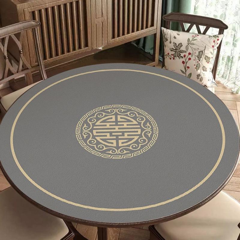 New Chinese Silent Mahjong Table, Tablecloth, Diatom Mud, Quick-Drying, Dirt-Resistant And Easy To Take Care Of, Table Mat Can Be Cut Mat