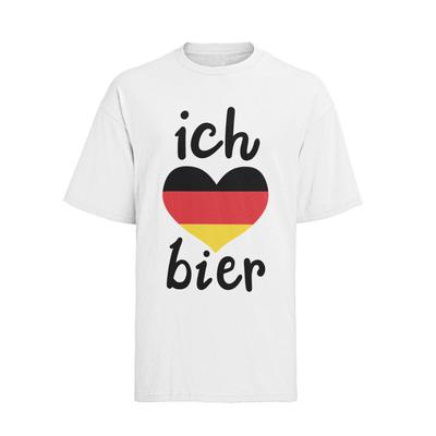 I Love Beer Germany I Love Germany Afd Men's T-shirt Cotton