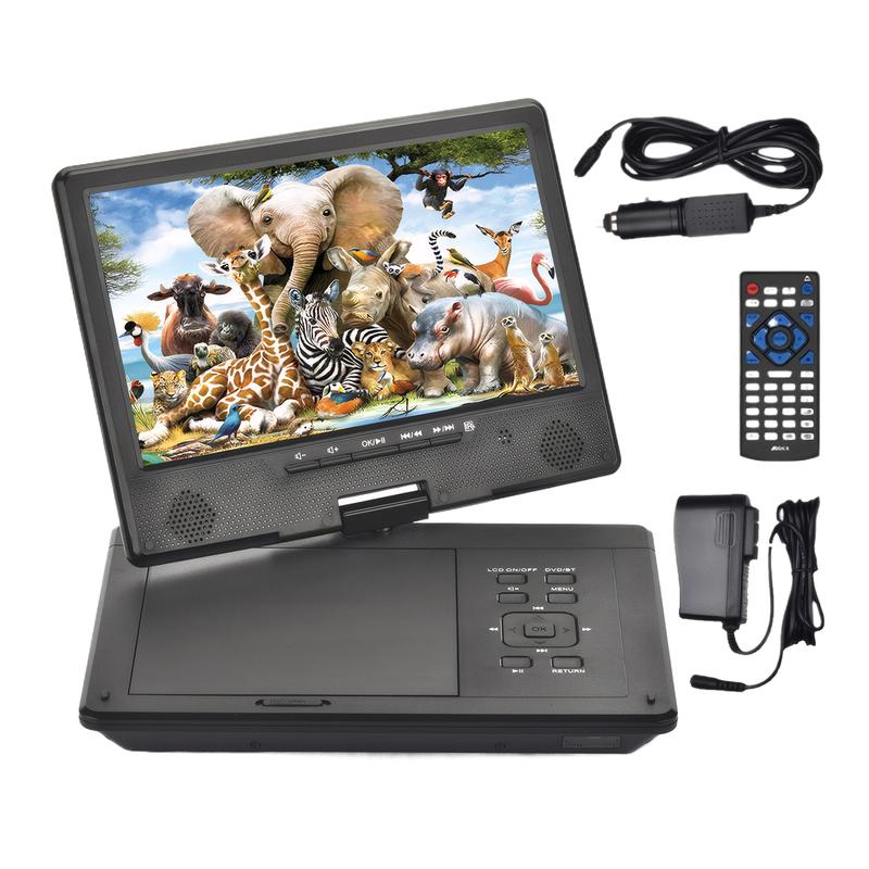 12,5-Zoll Mobiler DVD-Player High Definition Video Drahtloser Bluetooth-kompatibler Player Tragbarer Vollformat In-Car CD-Player