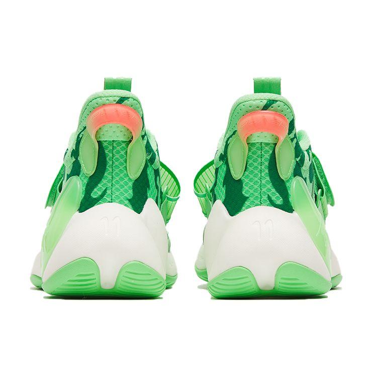 Anta Water Flower 3 Low Basketball Shoes Men Sneakers Green 112221623-4