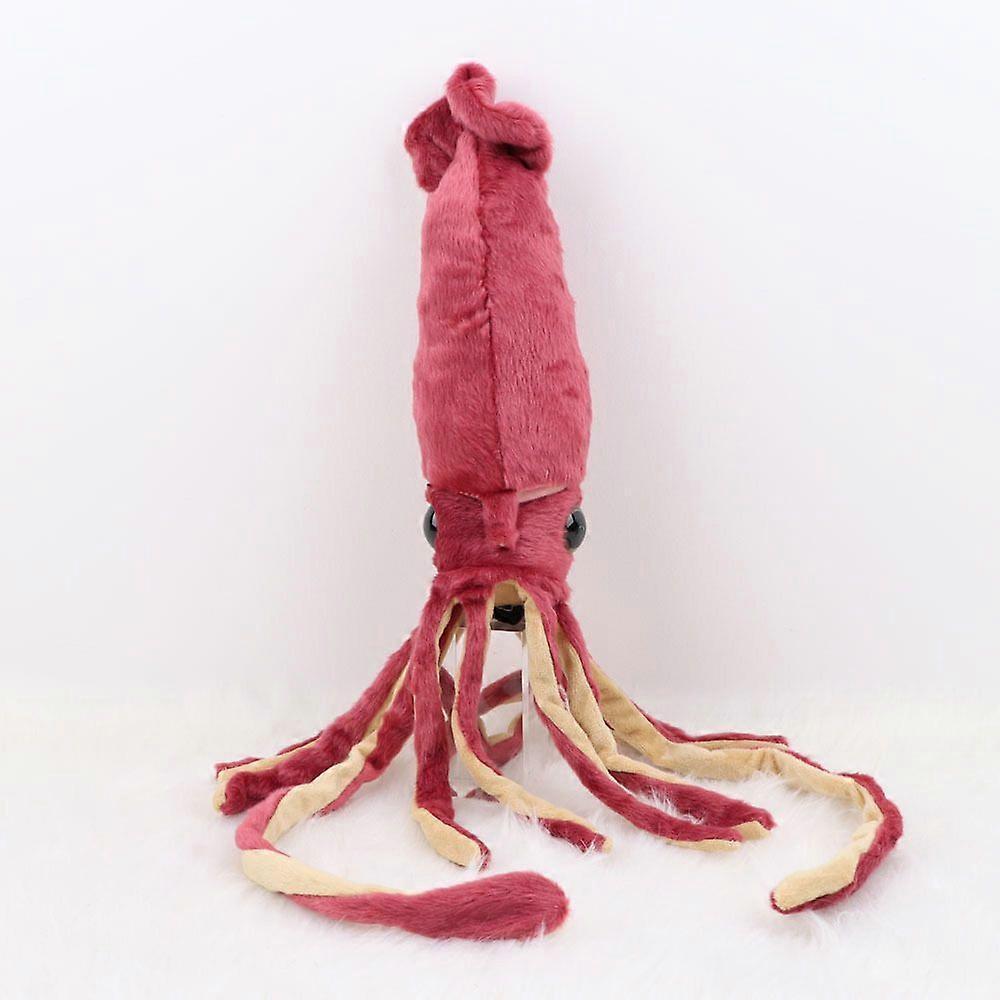 Wine Red Squid Plush Toy Plushies Stuffed Animals Doll Kids Gifts 65cm