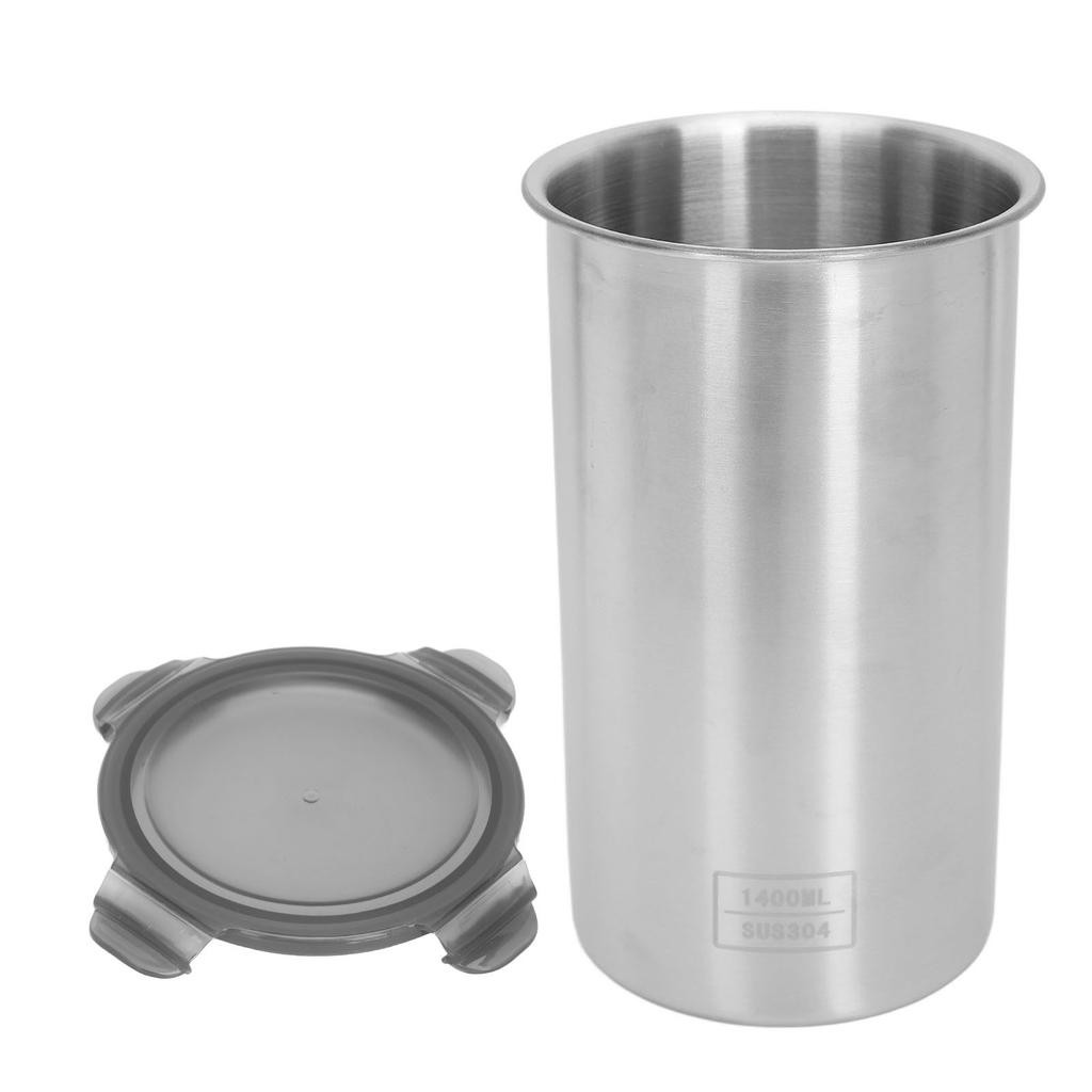 Stainless Steel Containers with Lids, tight Coffee Base Coffee Storage Container Tea Container Coffee Container