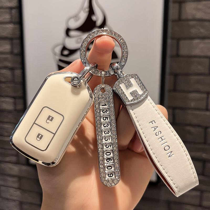 Applicable To Toyota Vios Zhixuan Key Case WeichiFSZhixiang Car High-End Key Yi Zhi Modified Remote Control Car Shell Buckle