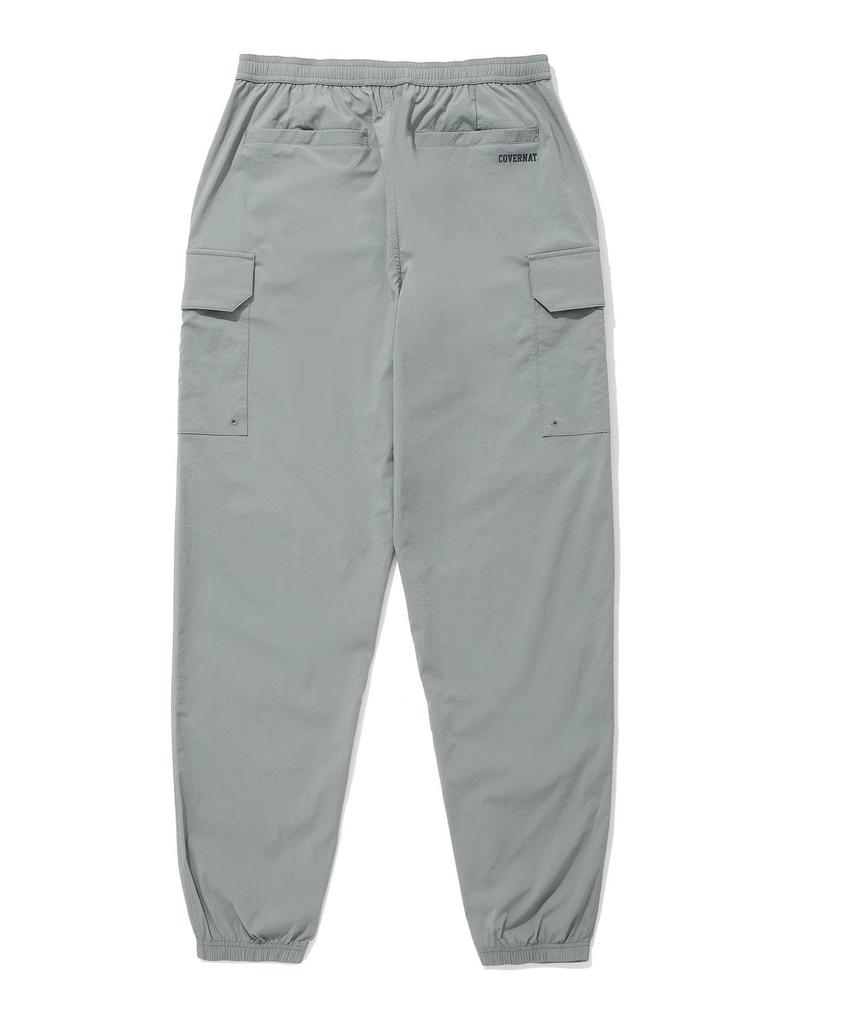 COVERNAT Woven Cargo Jogger Pants Charcoal