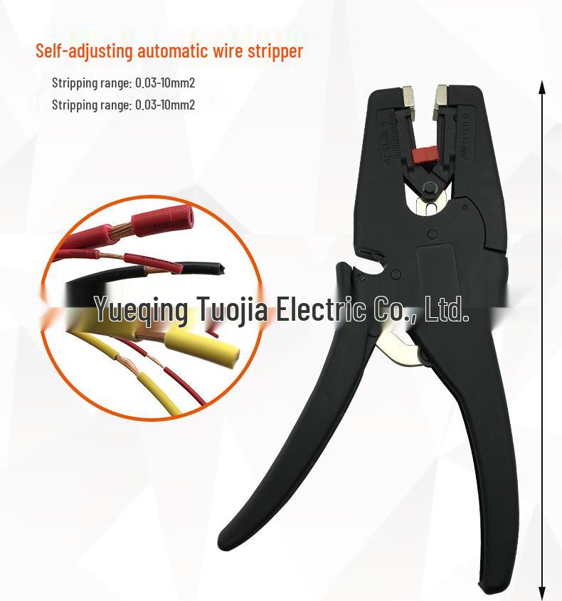 European Crimping Pliers and Wire Stripper Set for Pin-Type Ferrules