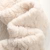 Womens Faux Rabbit Fur Scarf Cute Kitten Cross Thick Warm Neck Warmer Fashionable All-match
