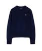 YALE Women'S Comfort Wool Round Knit_Navy