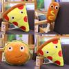 Adorable Plush Hamburger Hot Dog Popcorn Fries Ice Cream Teddy Bear Cushion Toy