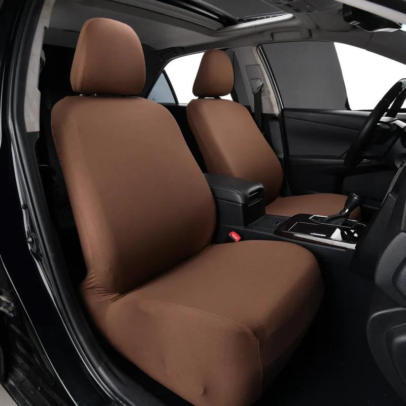 Universele Elastische Éénstuk Auto Stoelhoes Beschermer Kussen Voor Bestuurders- en Passagiersstoelen Voorin Alle Seizoenen Rear cushion cover