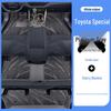 Odorless Leather Full Coverage Foot Mats for Toyota Highlander - Eco-Friendly Interior Protection.