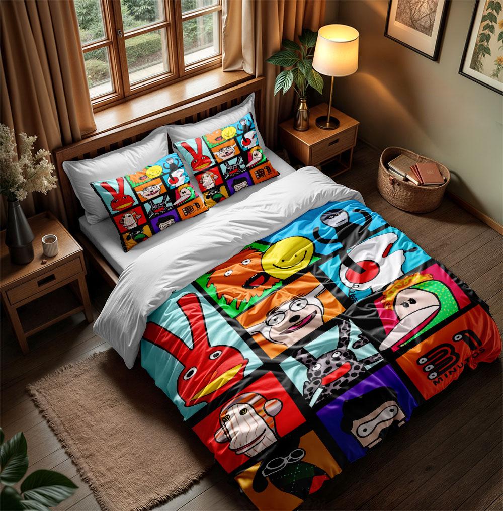 31 Minutos La Película Duvet Cover Set without sheet King Queen Double Full Twin Single Size Bed Linen Set