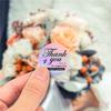 500Pcs/Roll Laser Thank You Kids Rewards Stickers - DIY Scrapbooks Album Decor Sealing Label Decals