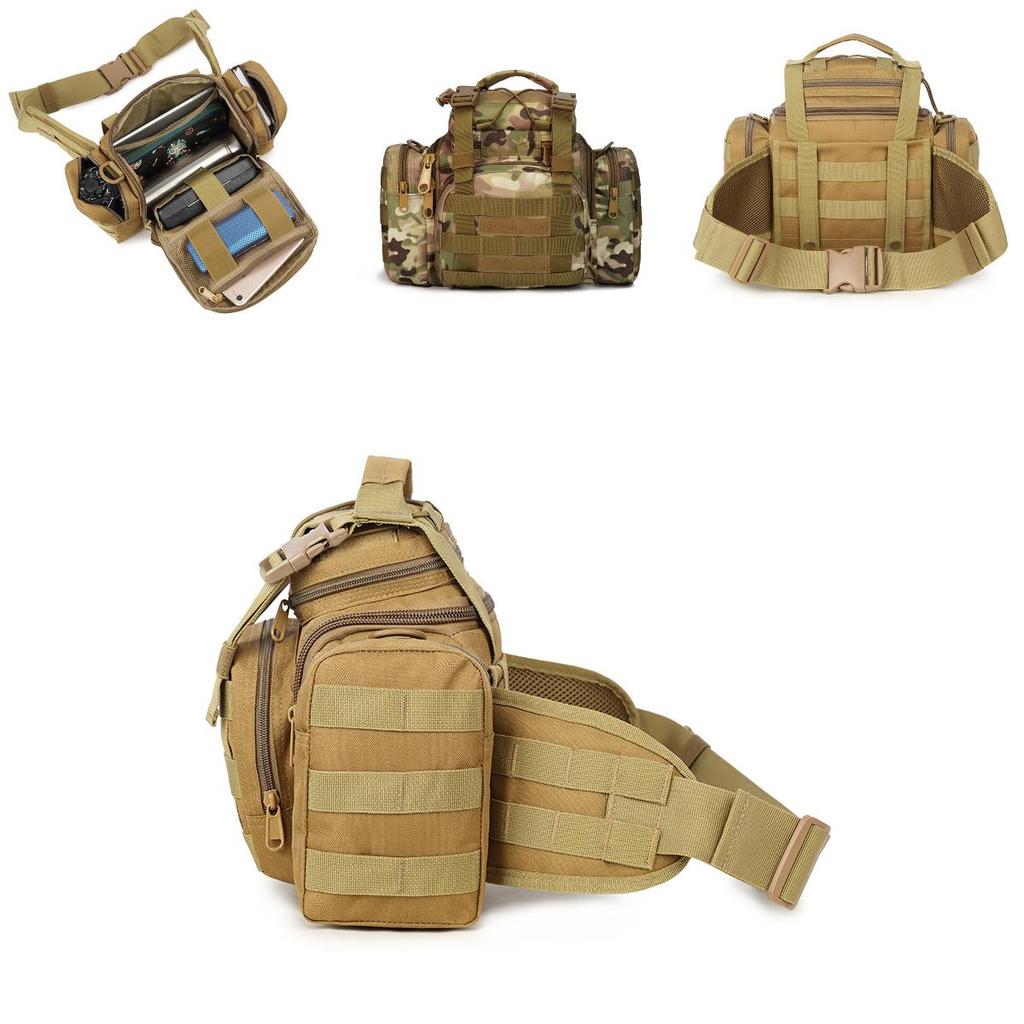 Camera Bag Outdoor Large Oxford Fishing Waist Pack For Men And Women
