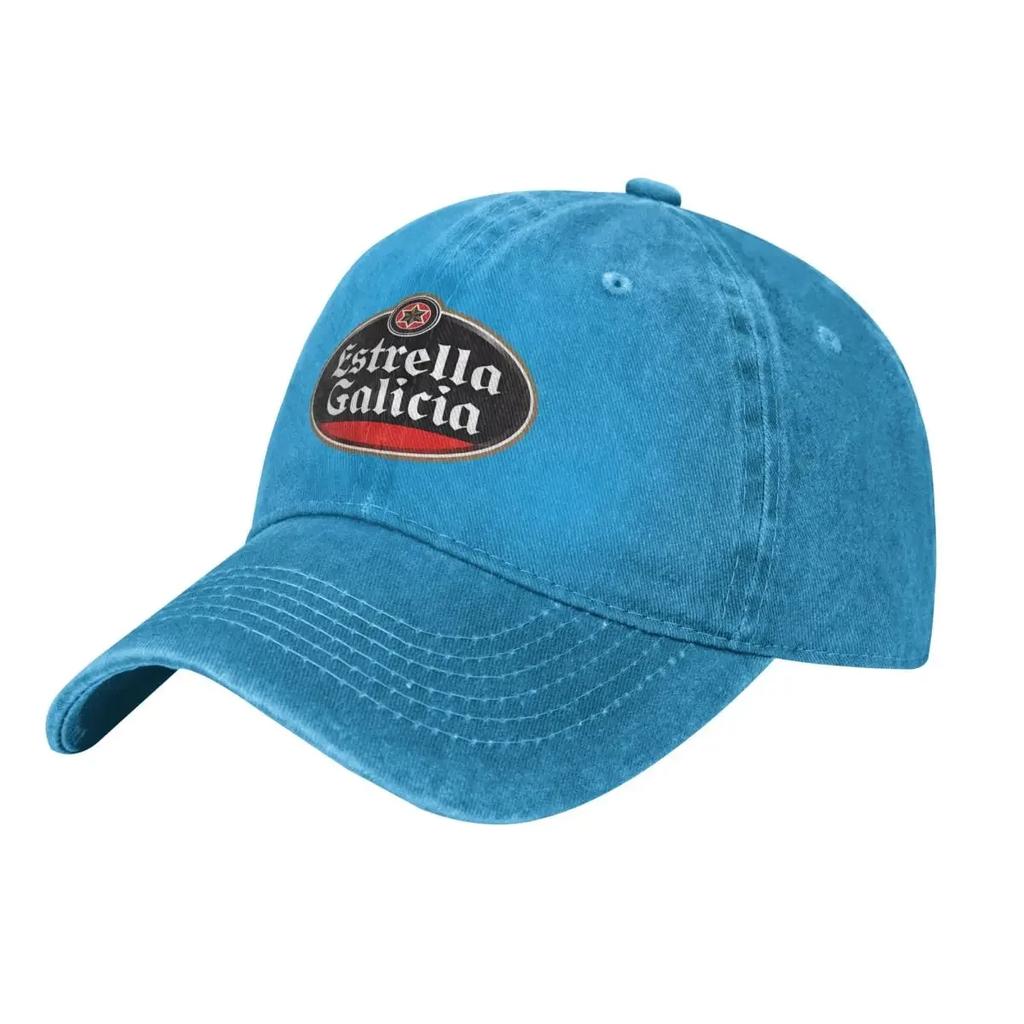 Estrella Galicia Funny Adult FisherUnisexs Fashion Baseball Cap Peaked Cap Unisexs Hat Womens Cap Brand Unisex Caps