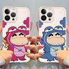 Crayon Shin-chan Cartoon Case for iPhone 17 Pro Max 12 Mini 13 Pro 7 8 11 16 XR 15 XS Max 14 Plus Air Soft Phone Cover