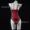 Sex Underwear Sexy Suspender Lace Seduction onesie Women's Pure Desire Lace-up Waist Uniform Pajamas 1118