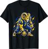 Widder mit Mütze und Sonnenbrille Spieltag Vibes T-Shirt