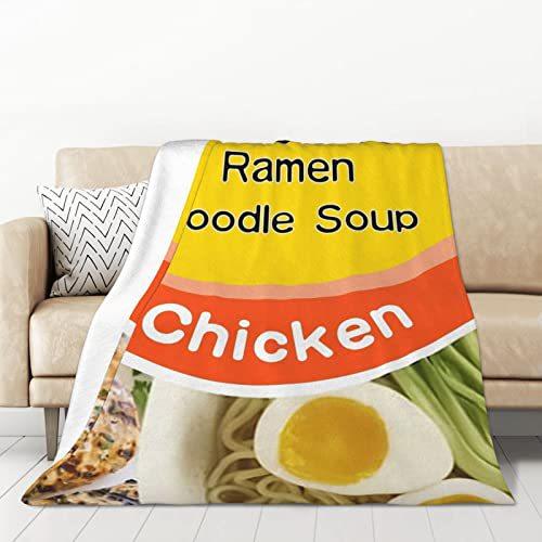 Ramen printed flannel blanket sofa blanket bed sheet bedspread decorative blanket production source direct supply