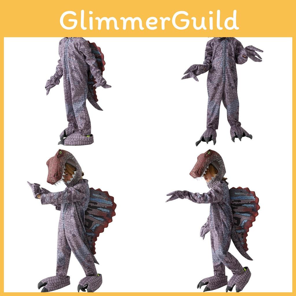 Cute Jurassic World Spiky Dragon Cosplay Costume For Children's Day Party Performance