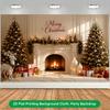 1Pcs Merry Christmas Decor Pattern Decoration Background Winter Backdrop For Photo Studio Photo Booth Party