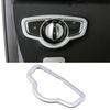 For Mercedes Benz E Class W213 S213 C238 A238 2017 2020 Car Dashboard Headlight Head light Switch Button Trim Ring Cover Sticker