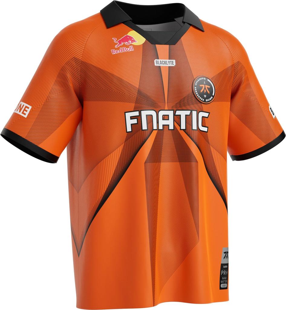 Fnatic Gear FNC214 Championship Kit 2025 Retail Jersey, Orange, XL (FC-PW-5056276038952, XX4441)