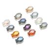 30Pcs Ocean Themed Crystal Glass Beads Fish Shape Glass Loose Beads Jewelry Making Beads Earrings Beads for Necklaces