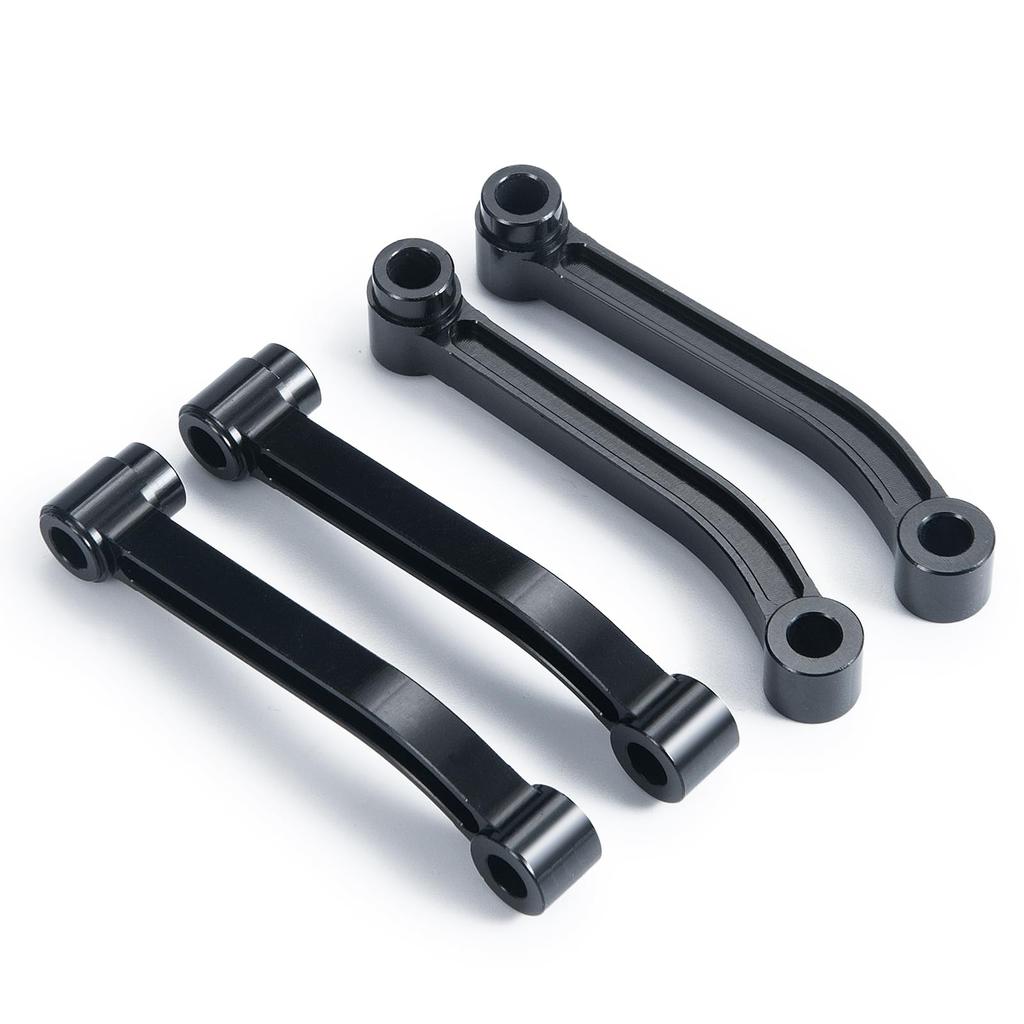 TRZX Aluminum Lower Link Kit for Tamiya 1/14 Tractor Trucks, Upgrade Parts for Car Models, Accessories