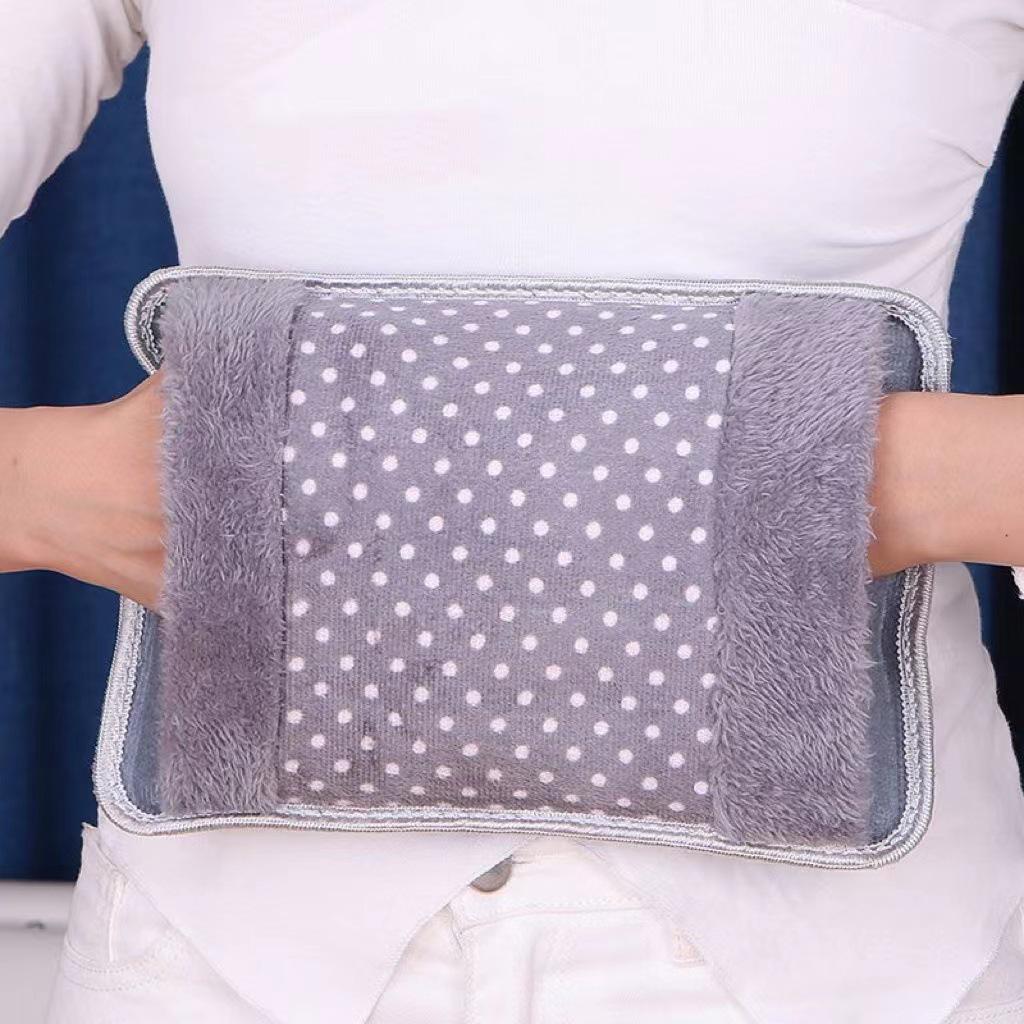 Cross-Border Explosion-Proof Rechargeable Cartoon Electric Hand Warmer Plush Hot Water Bottle.