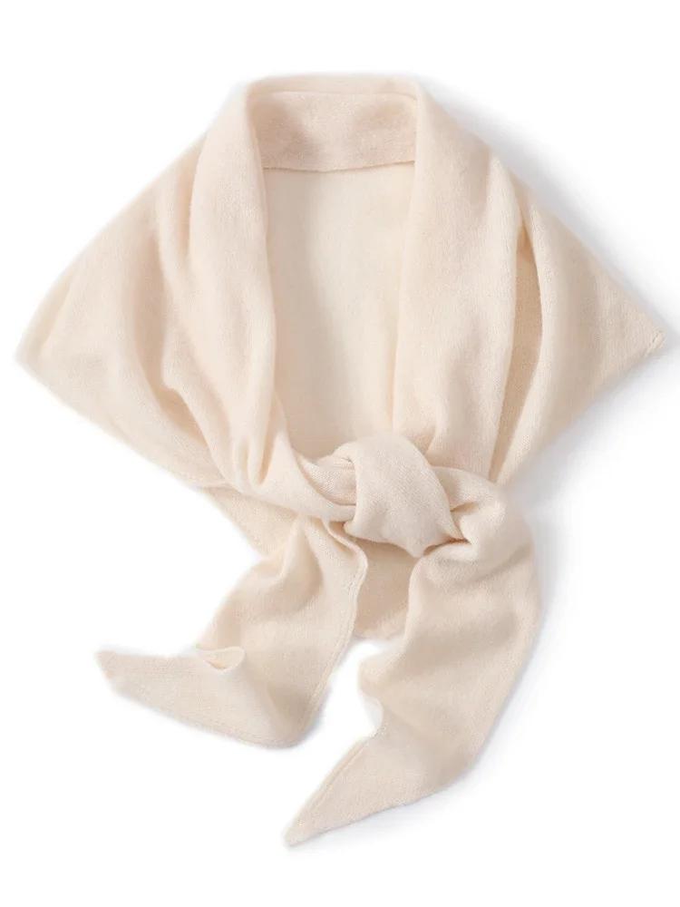 

Тренд 2024 Большой треугольный платок-шарф 100% шерсть Женские вязаные аксессуары Накидка Повседневный Мягкий Теплый Каппа Уютный Черный Серый Красный One Size