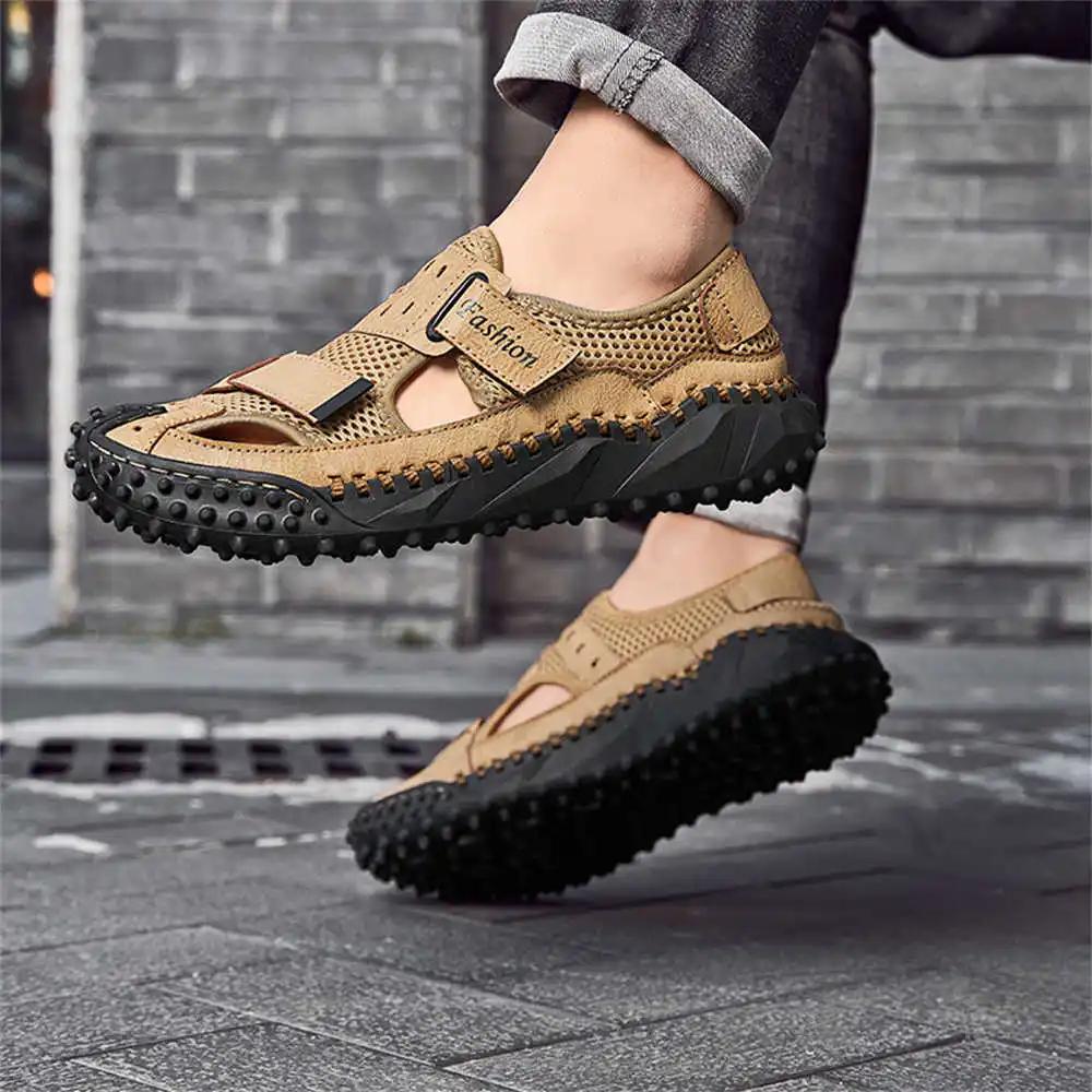 Number 47 Big Size Mens White Shoes Men's Room Slippers Outdoor Sandals Sneakers Sports Casual Boty Krasovka Lowest Price