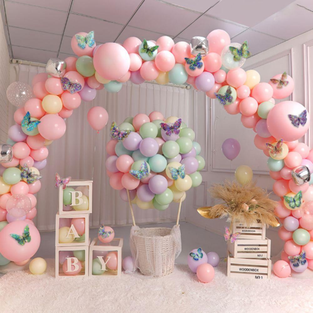 60PCS INS Style Butterfly Scrapbook Sticker 3D Stationery Sticker  Postcard Decoration